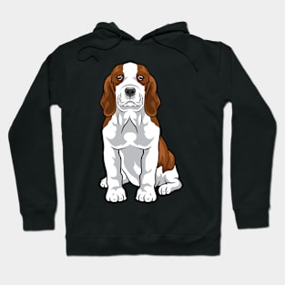 Illustration of a super cute beagle. Hoodie